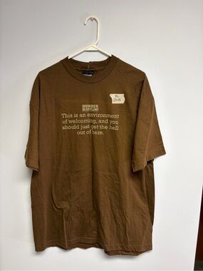 Brown Short-Sleeve Graphic Tee